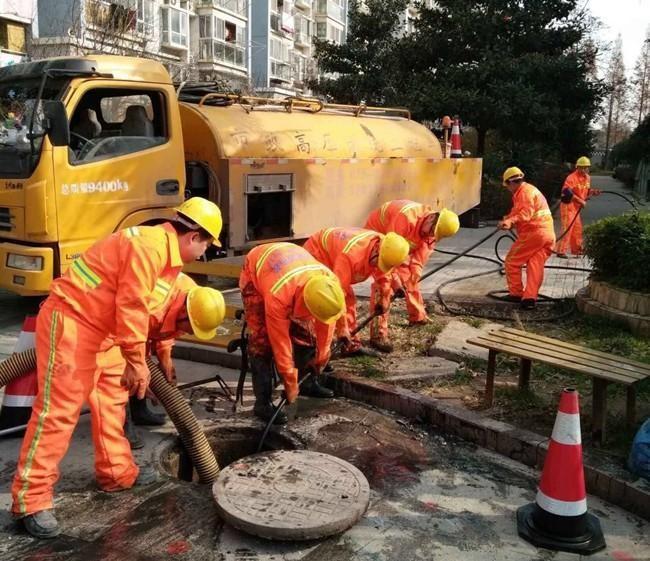 清水河市政管道清淤